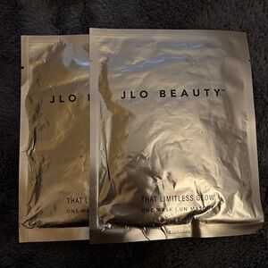 NWT jlo beauty that limitless glow face mask - 2 masks